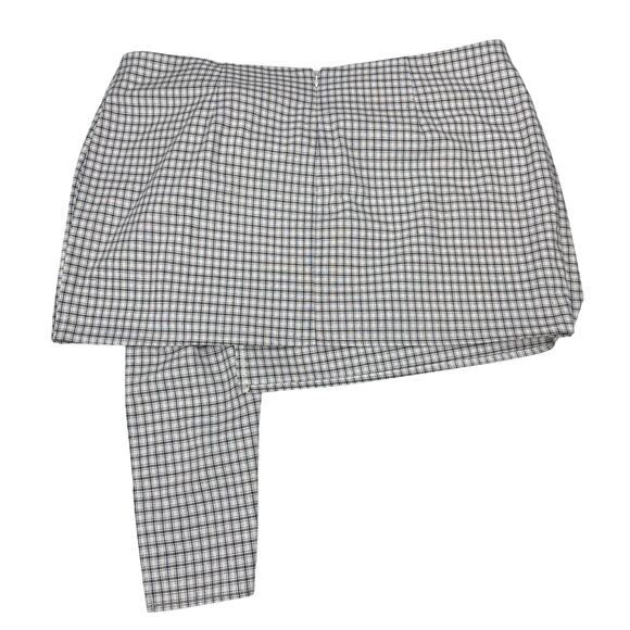 NWT LIONESS Hills Vintage Blue Linen Blend Mini Skirt Sz XL Vintage Blue - Picture 8 of 11